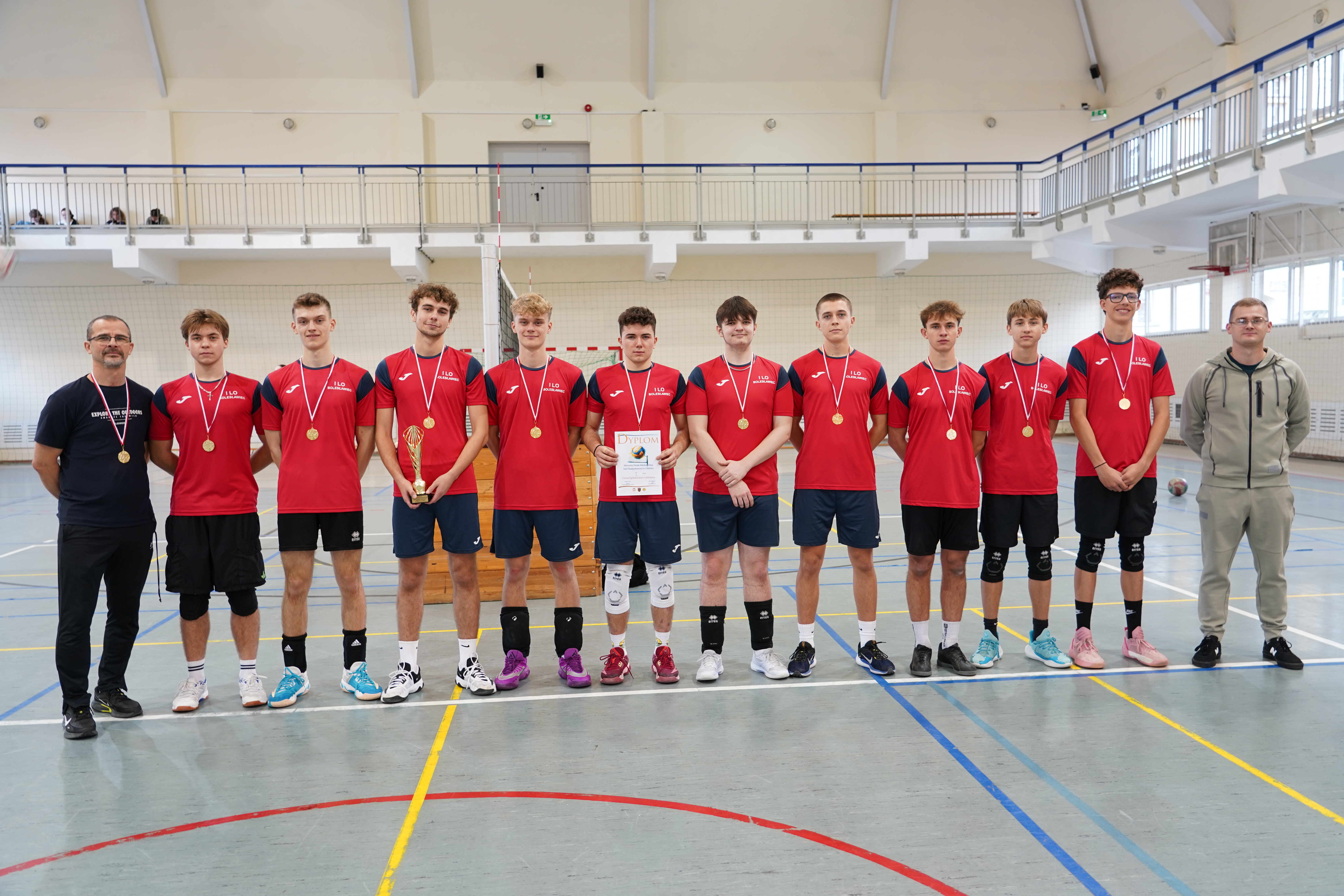 Mistrzostwa Powiatu Bolesławieckiego w Piłce Siatkowej Chłopców